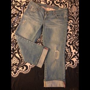 American 🦅 Denim Capris